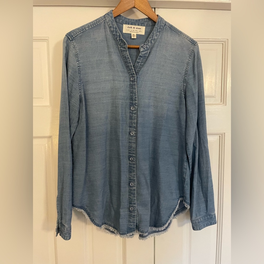 Anthropologie denim button down